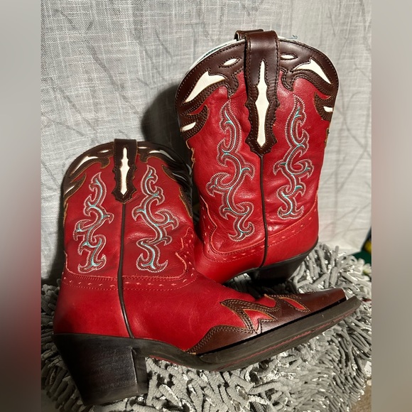 Women's Ariat Wichita Mesa Leather Cowboy Boots Size 6B NWOT - Picture 6 of 11